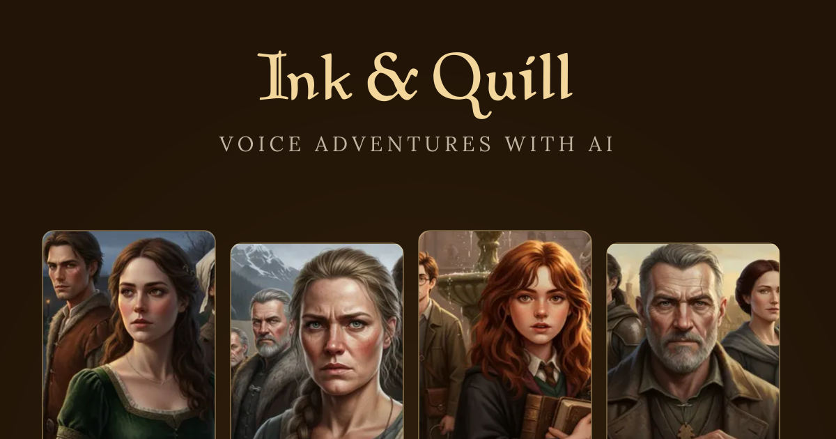 I spent the last seven months building a solo roleplay app so I could go on more walks logo
